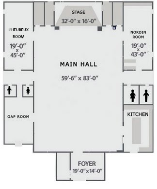 Main Hall Floor Plan