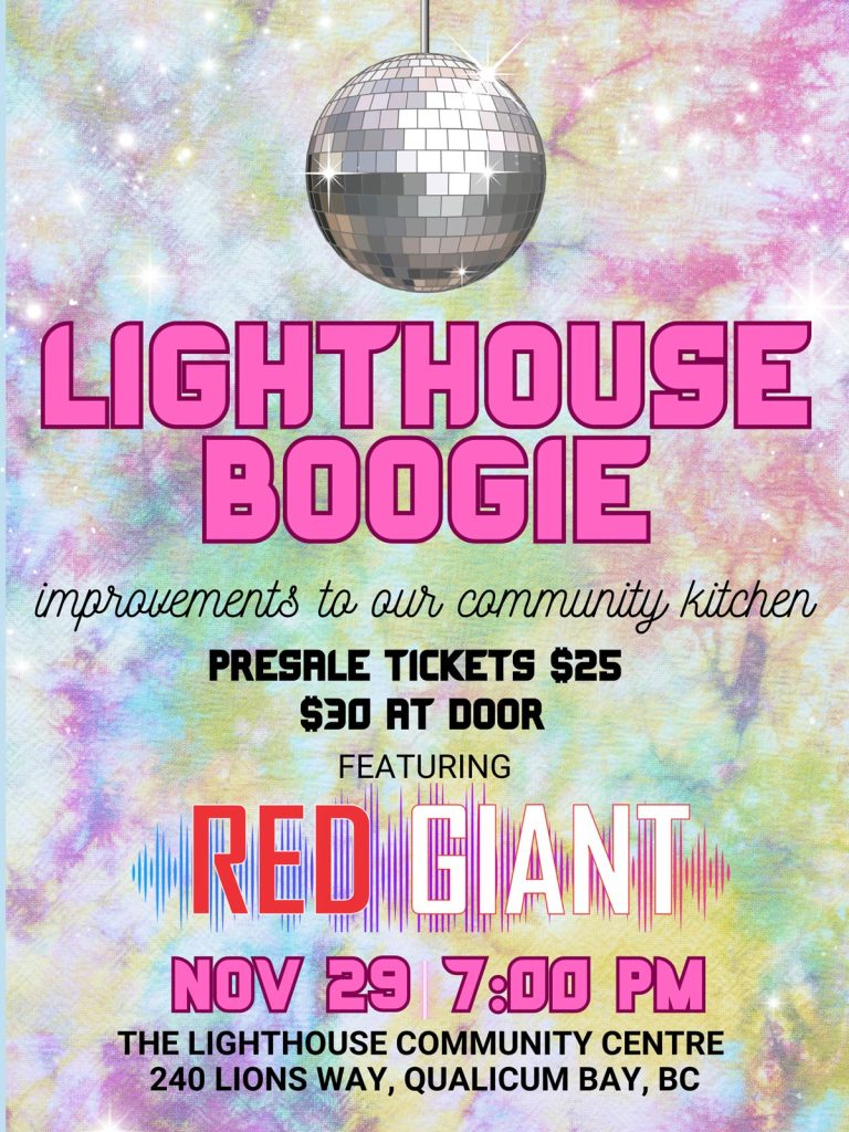 Lighthouse Boogie event poster